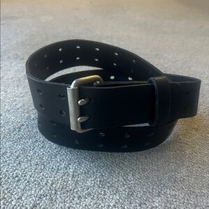 Hanks belts The Legend Double Prong Retro Style